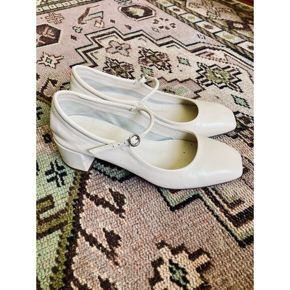 Aeyde Aline Square-Toe Mary Jane Pumps - Picture 4 of 5